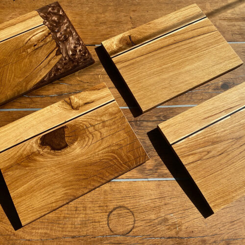 table mats oak blackwood birch