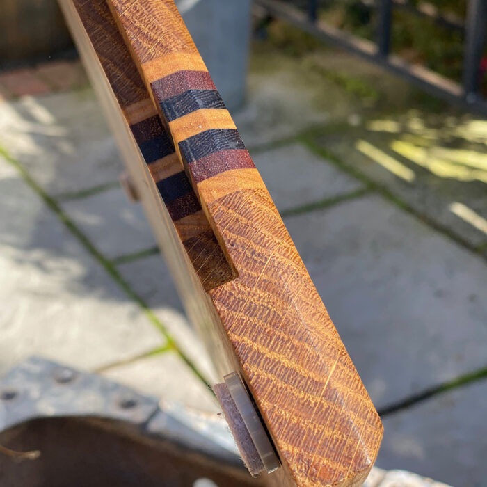 saw and pour oak serving board
