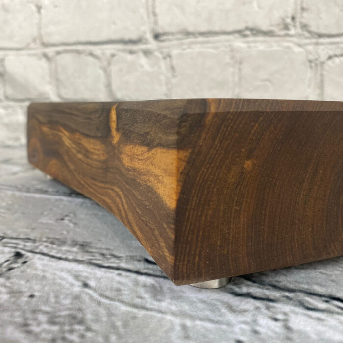 saw and pour walnut salt and pepper server