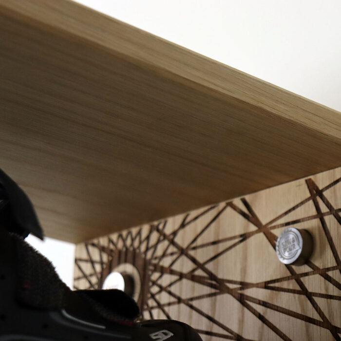 Oak Bike Rack - Image 4