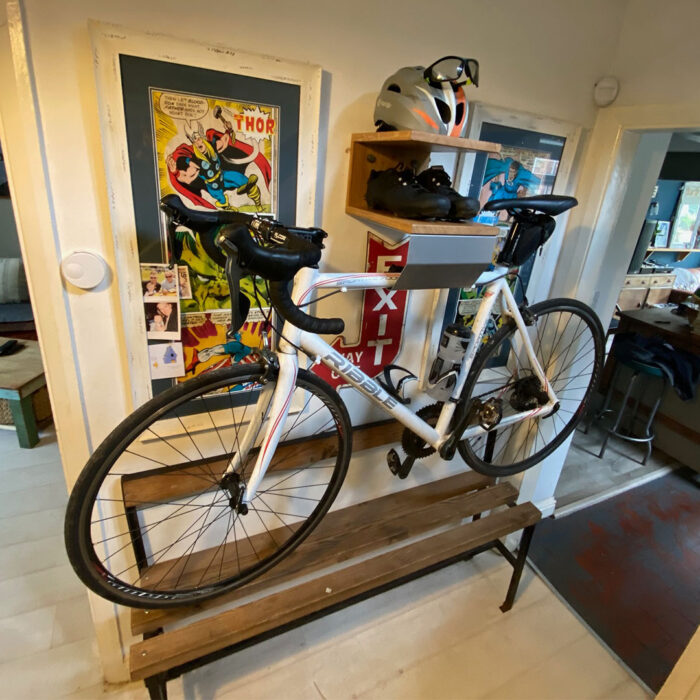 Oak Bike Rack - Image 7