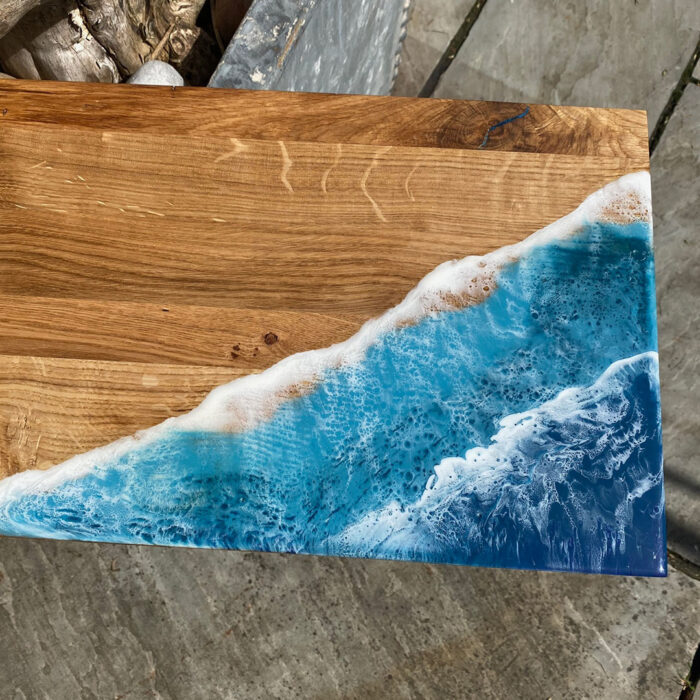 Saw & Pour seashore oak board