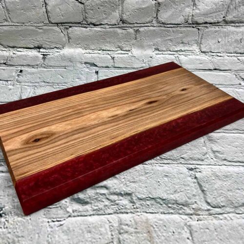 elm russet red chopping board