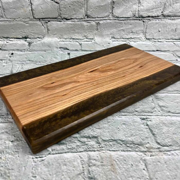 elm and gold pearl chopping board