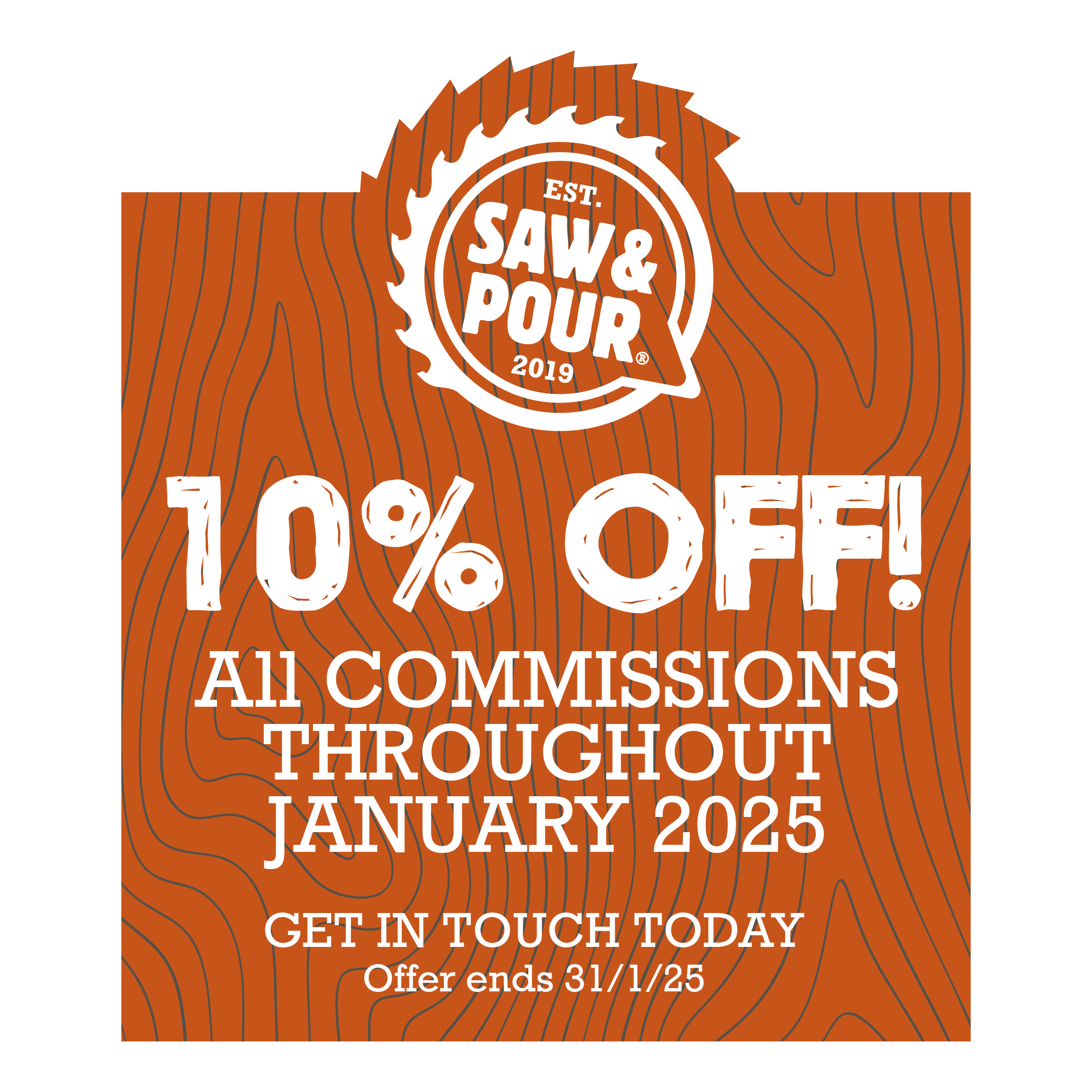 10% off all commissions until January 2025